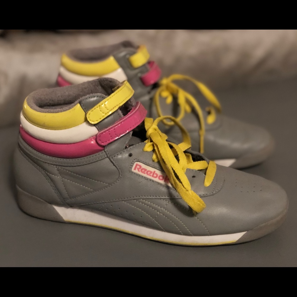 Reebok high top sneakers